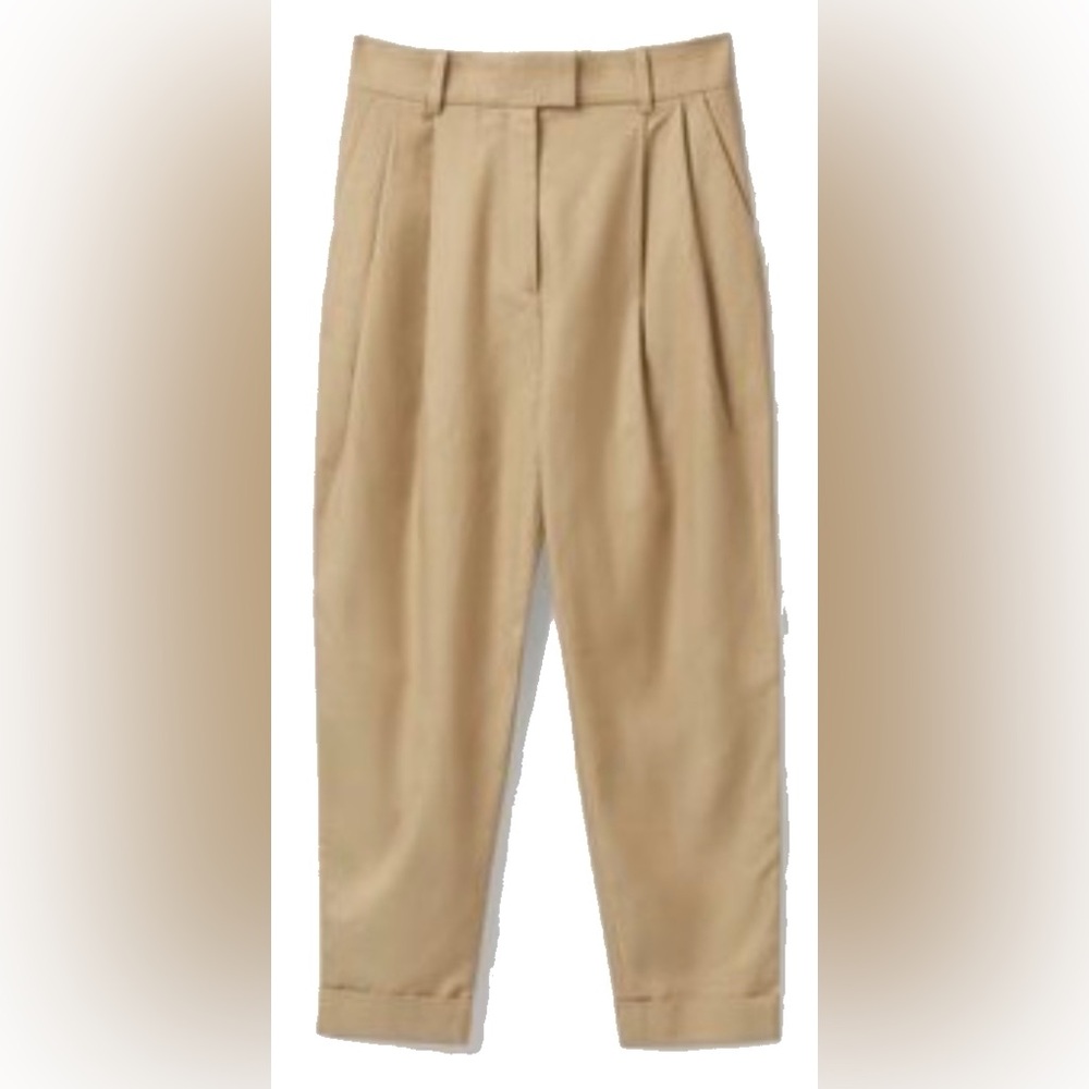 Cos High-Waisted Pleated Pants